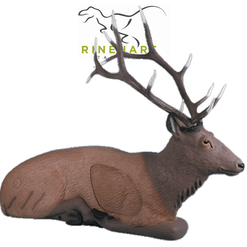 The Archery Company Rinehart Bedded Elk 3D Target