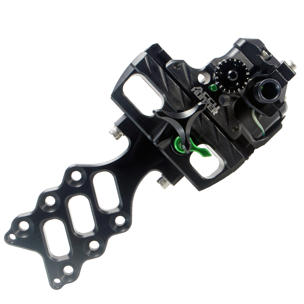 the archery company axcel accuhunter slider sight single pin axcel