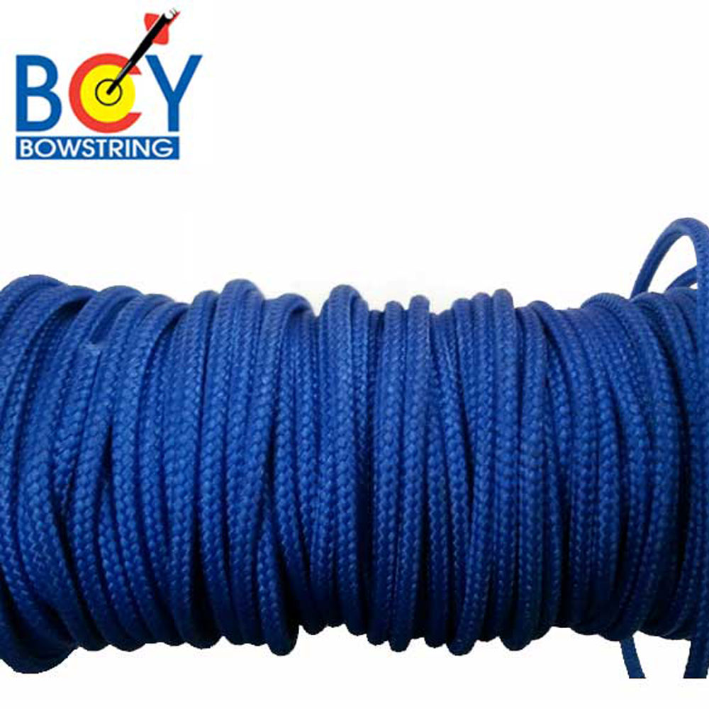 Flo Yellow BCY #24 D Loop Rope Release Material Sample 1' 3' 5' 10' 25' 50' 100' 