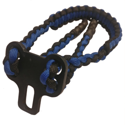 DS Archery Bow Sling andT-Bone Bracket  Blue and Black