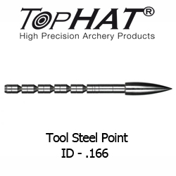 Tophat Convex Tool Steel  ID166 - Fit X-Impact
