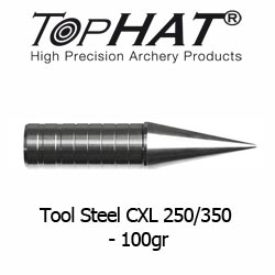 Tophat LL Toolsteel Pin Point - 100gn