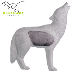 Rinehart Grey Howling Wolf Replacement Insert