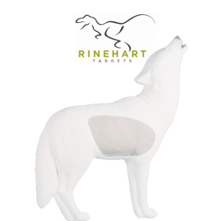Rinehart White Howling Wolf Replacement Insert