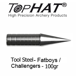 Tophat LL Toolsteel Pin Point - 100gn