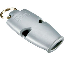 Fox 40 Pealess Micro Saftey Whistle Silver
