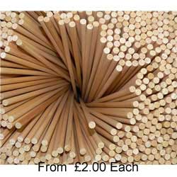 Pine - 11/32 Premium Spined Wooden Shafts