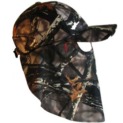 Quik Camo Front Veil Hunting Cap - Matthews Lost