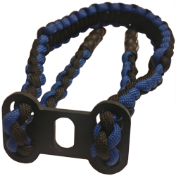 DS Archery Bow Sling and Dog Bone Bracket Blue and Black