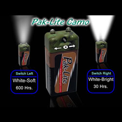 Pak-Lite Super Pak-Lite  Camo Cap Super Brite White LED