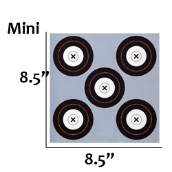 Mini 5 Spot Target Face